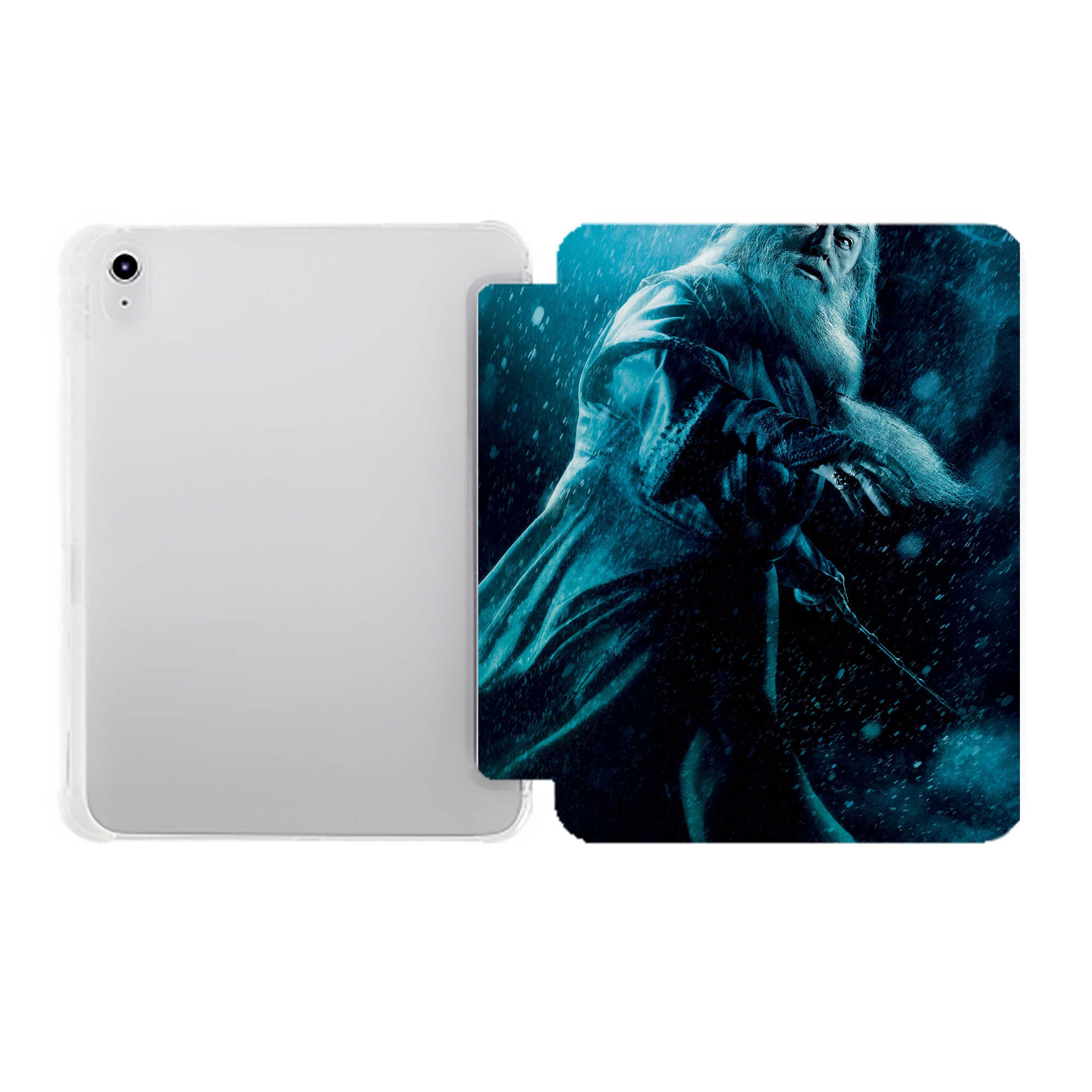 （画像用） Harry Potter ハリー・ポッターシリーズ IPad ケース ペン収納付き 三つ折りスタンド PUレザー×シリコン 対応機種9.5/10.5/10.9インチ